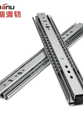 供应304不锈钢重型工业滑轨53宽承重导轨5302S重型滑轨轨道