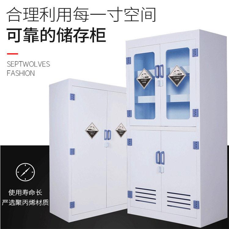 PP品柜 酸柜 危险化学品柜 耐酸腐蚀试剂柜 实验器皿存放柜图片