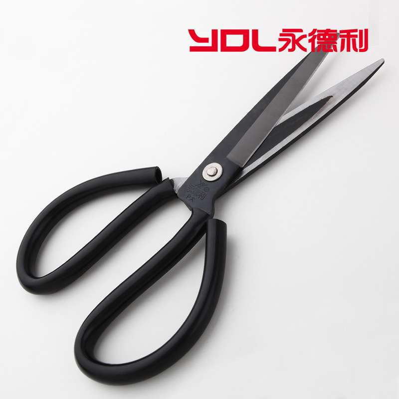永德利剪刀厂家 皮剪特号P大缝纫大剪刀总长皮革家用大剪子