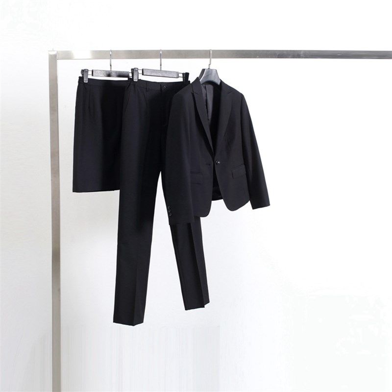 通勤人字纹面料女西装西裤半裙3件套商务职业装套装求职面试衣服,女装/女士精品,时尚套装,淘宝优惠券,粉丝福利购,淘宝优惠卷