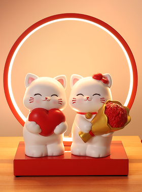 结婚送新人礼物新娘婚房布置装饰品实用订婚摆件朋友闺蜜新婚礼品