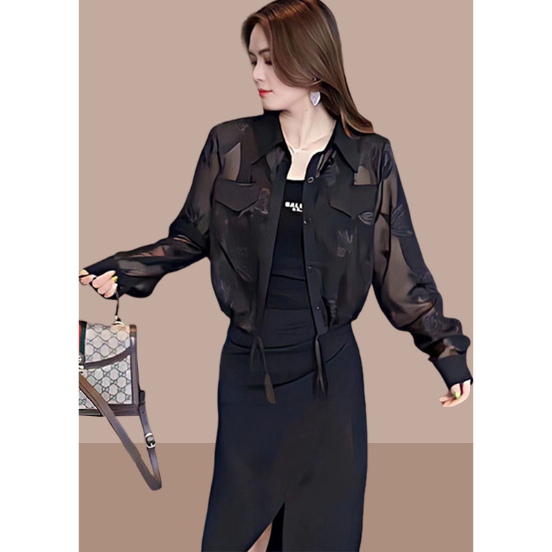 夏装搭配一整套时尚今年流行两件套裙子女装时髦洋气套装新中式