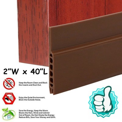 New Door Draft Stopper Guard Draft BlocLker Seal Soundproof