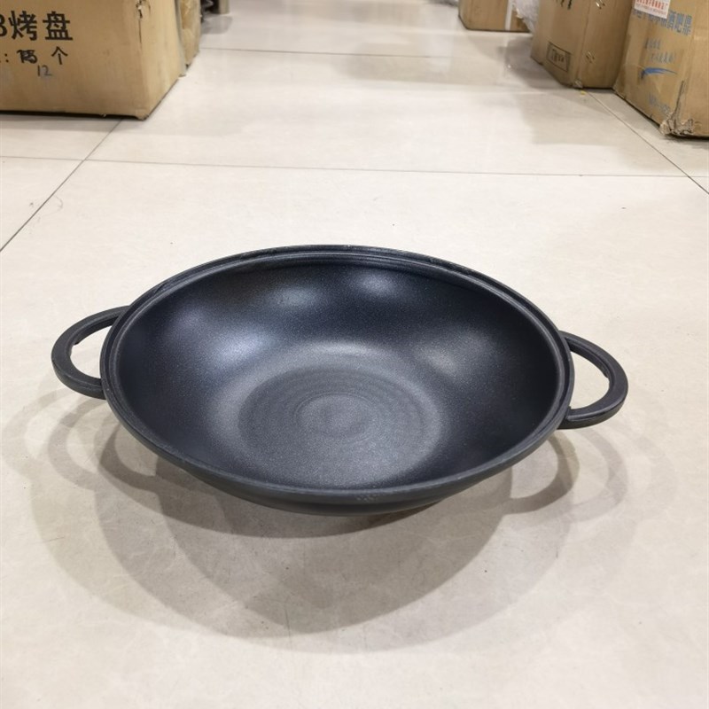 铝制砂锅鱼头泡饼锅电磁炉可用