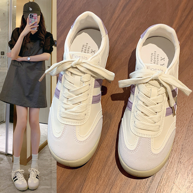 爆款小白德训鞋女2024新款秋冬休闲鞋板鞋女时尚百搭轻便平底女鞋,女鞋,时尚休闲鞋,淘宝优惠券,粉丝福利购,淘宝优惠卷