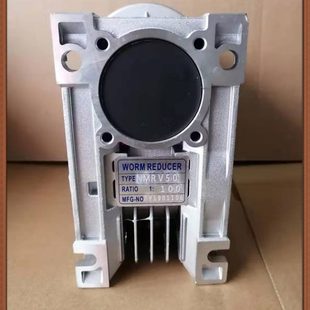 RV50 法兰105 涡轮蜗杆减速机 速比100 71B14 输入孔14 输出孔25