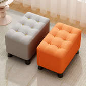家用长条换鞋 凳矮凳小凳子家用沙发凳结实耐用简约凳子成人小板凳