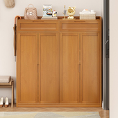 柜 简易门口客厅室内大容量多层防尘经济型收纳实木鞋 鞋 架子网红款