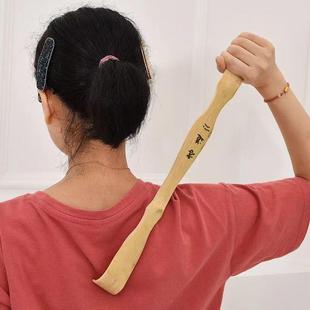 厂家跨境供应痒痒挠不求人地摊抓背器竹子两用捶背器竹制抓痒搓背