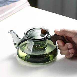 耐高温玻璃长嘴煮茶器养生花茶壶 泡茶壶家用电陶炉煮茶壶茶具套装