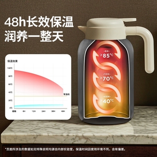 宝威玛保温壶家用开暖水壶大容量不锈钢热水瓶杯闷泡茶壶