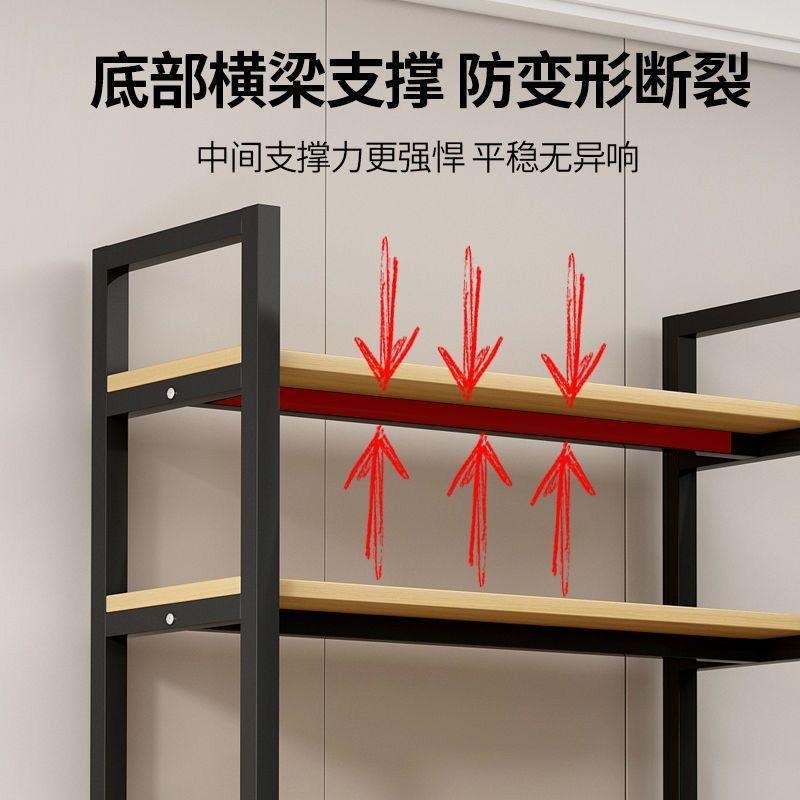 货架置物架家用书架简易多层陈列架仓储超市展示架落地储物展示柜