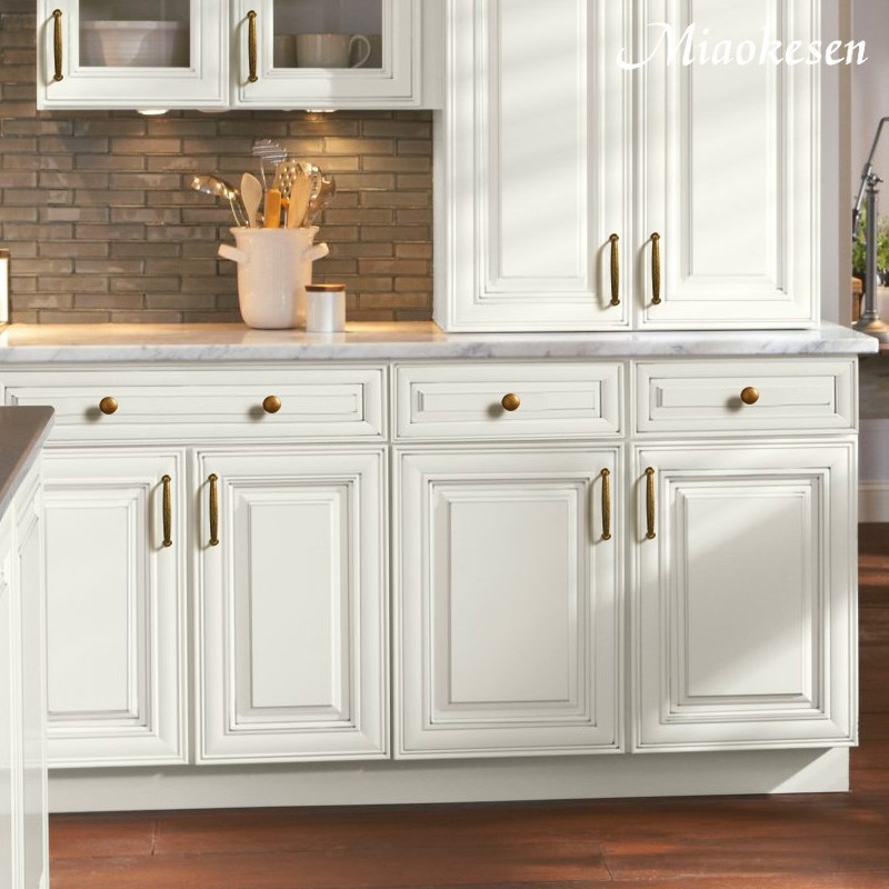 妙克森雨柜门经典抽屉拉手简约橱柜把手仿黄古铜色复古小拉手