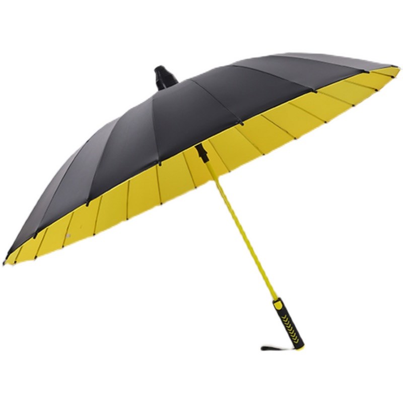 伞24骨双层带防水套自动结实耐用雨伞商务定制高端男士高颜值大伞