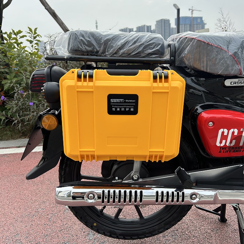 适用本田幼兽CC110摩托车改装件复古边箱摩旅工具箱越野置物尾箱