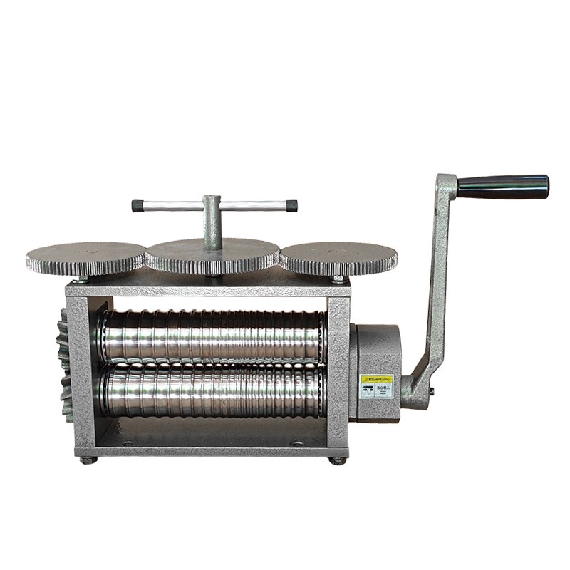 手动压片机首饰小型金银手镯压圆线条轮胎泥鳅背椭圆电动打金加工