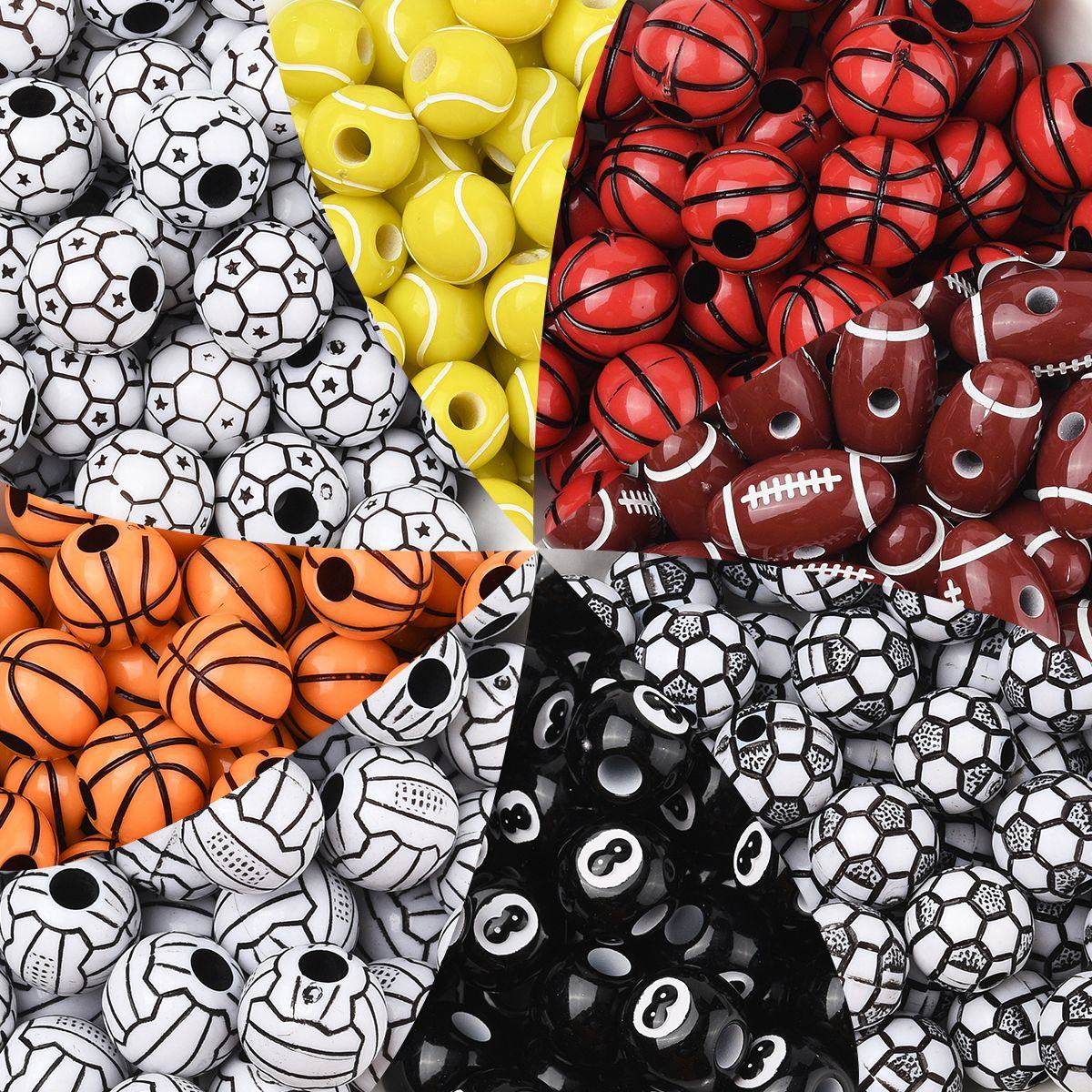 亚克力运动球类立体篮球足球排球珠子 DIY串珠手链手机包挂件材料,饰品/流行首饰/时尚饰品新,其他DIY饰品配件,淘宝优惠券,粉丝福利购,淘宝优惠卷