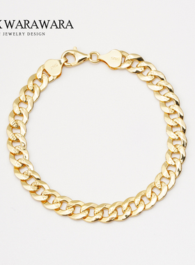 BOXWARAWARA粗链锁骨链手链男女