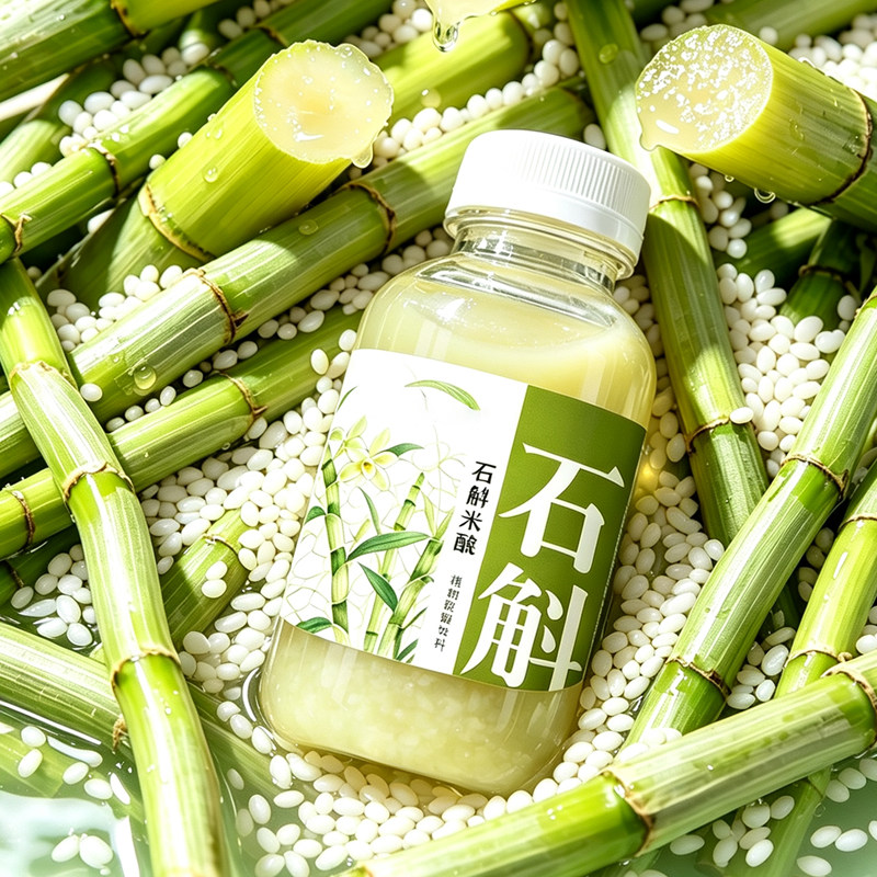 石斛米酿新鲜石斛不加糖健康饮料