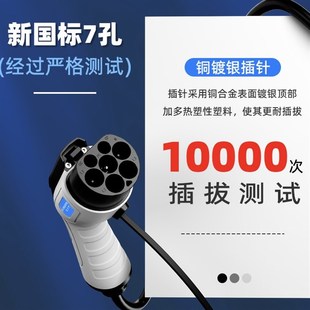 32A 充大师充电枪便携随车充新能源汽车充电枪国标家用免接地16A