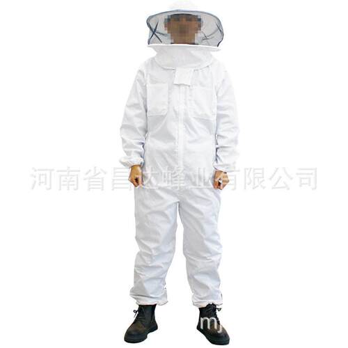 蜂服帽可拆帽子蜜蜂服养蜂衣防护服防蜂衣连体衣服养蜂防蜂衣