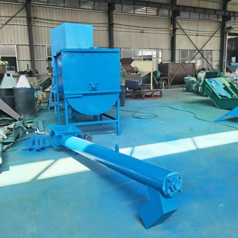 玉米自吸式粉碎搅拌机鸡鸭鹅饲料搅拌机天津塑料颗粒混合搅拌机