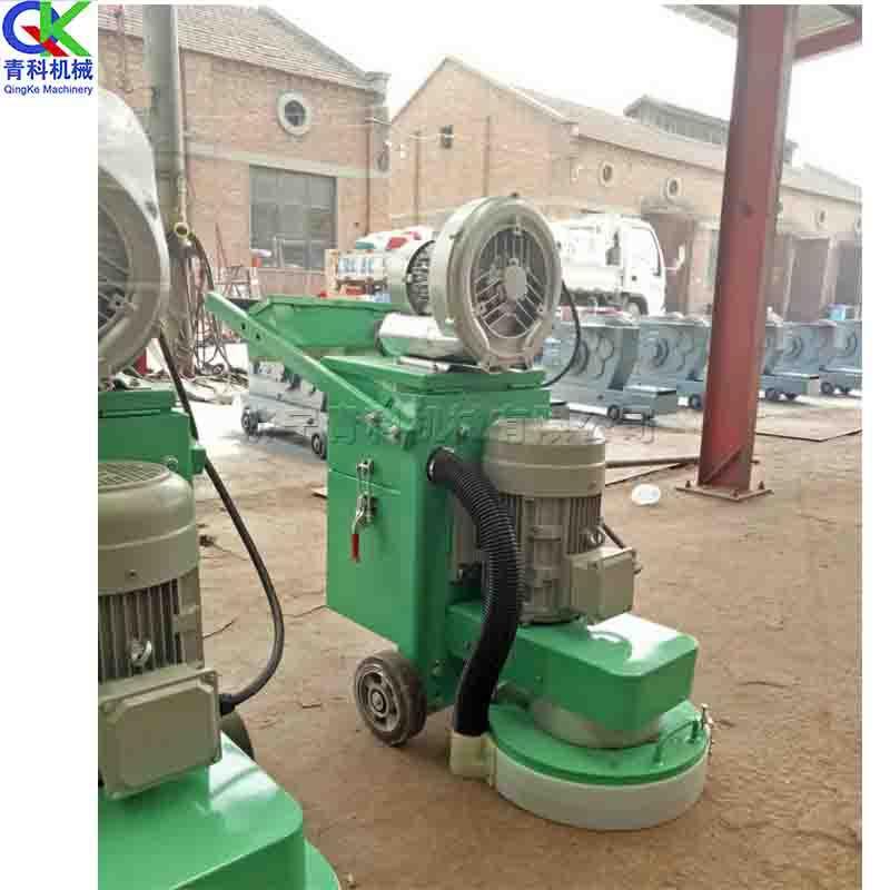 手推式环氧地坪打磨机 混凝土表面研磨机 环氧中涂腻子打磨平整机
