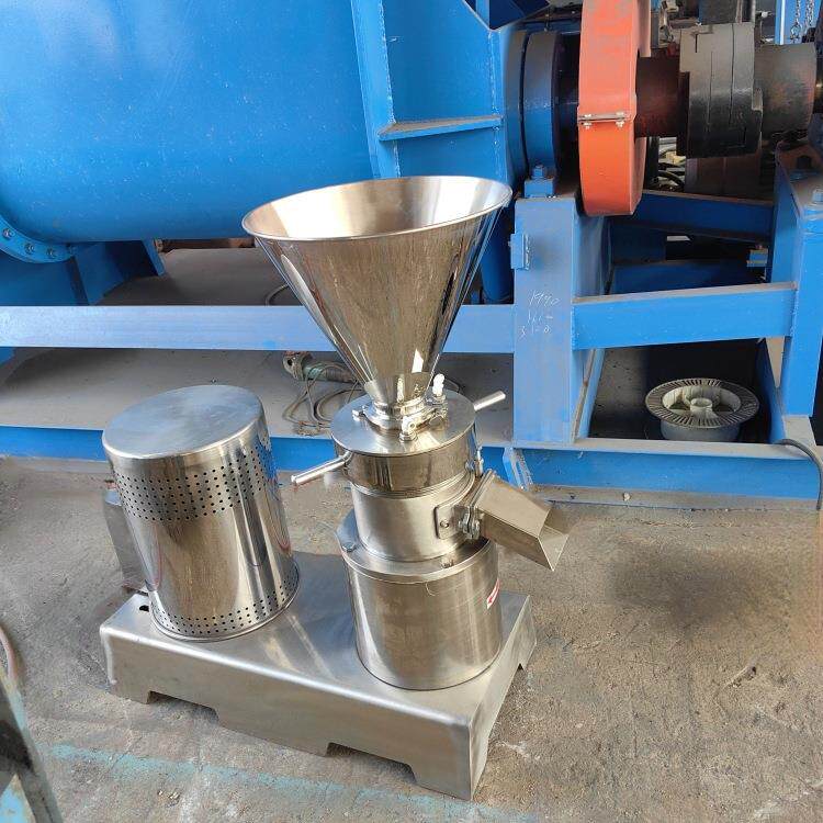 胶体磨香菇艾草虾蛋白研磨机芝麻辣椒酱研磨机稀有化工原料胶体磨