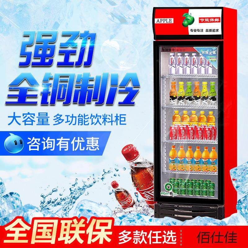 冰柜冷藏展示柜超市冰箱饮料柜立式商用啤酒饮品冷柜保鲜柜