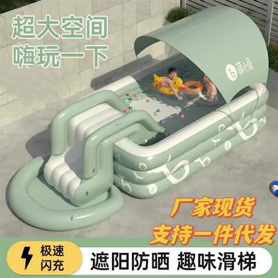 充气游泳池少儿游泳池充气水池家庭游泳池家用室外游泳池充气沙池