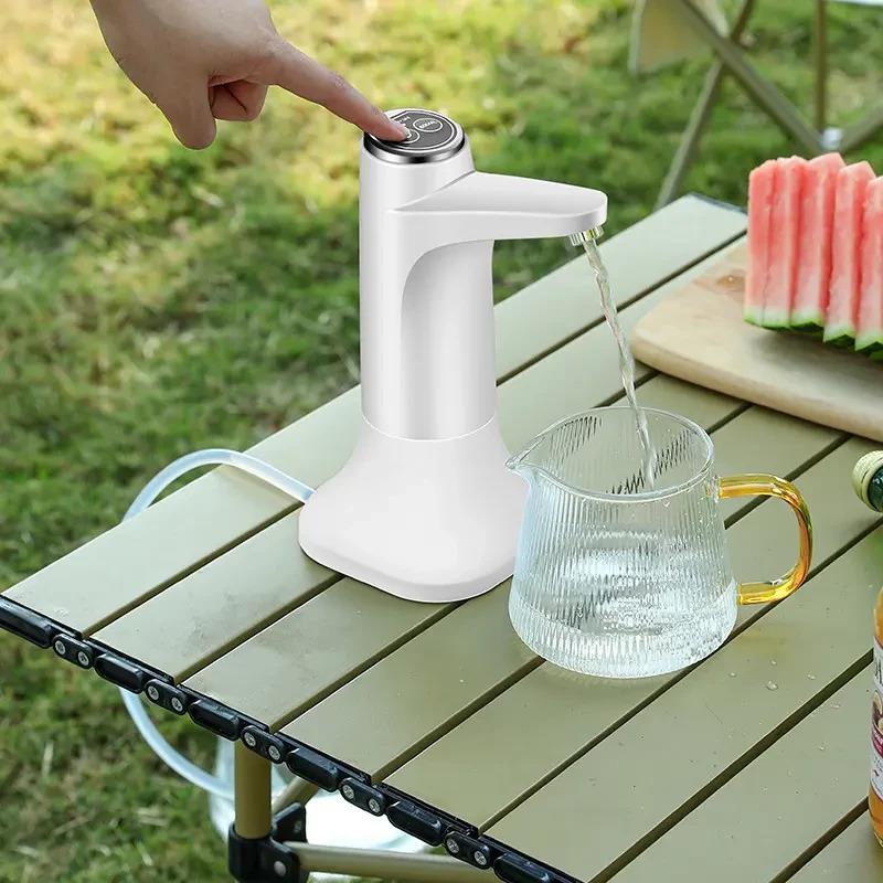 桌面款小型饮水机定量出水家用桶装水电动抽水器充电式自动上水泵