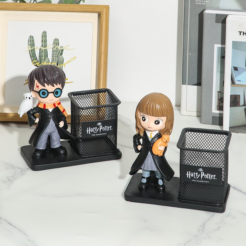 金属笔筒男女孩儿童学生毕业开学礼物树脂铁笔筒生日节日礼品书桌