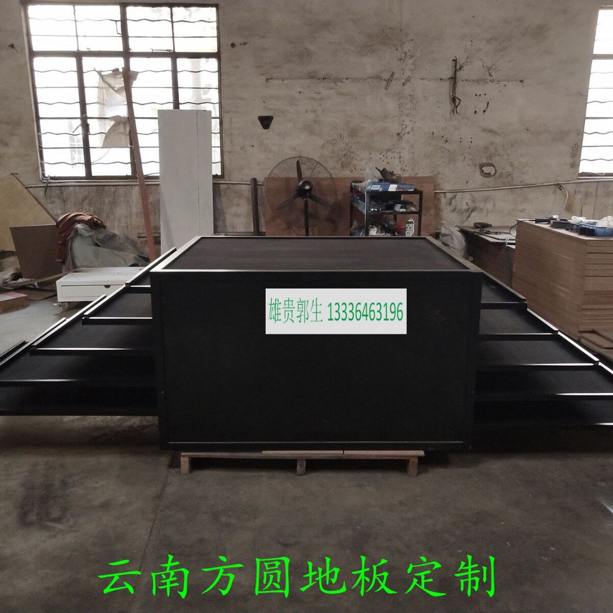 双面抽拉抽屉式地板展柜600800木地板地砖展示架石材抽屉展架