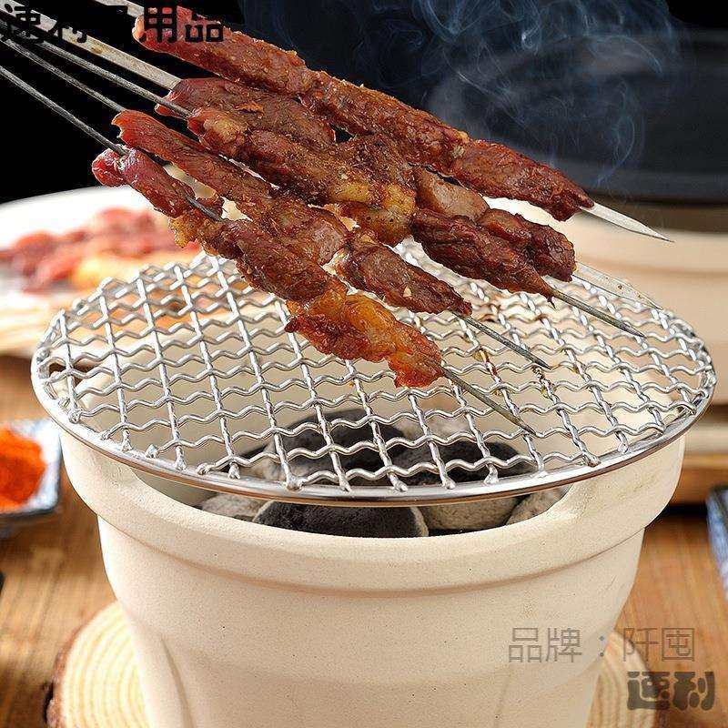 老式陶炉迷你炭火火炉日式烤炉家用碳烤烧烤陶瓷木炭瓷泥炉小炭炉