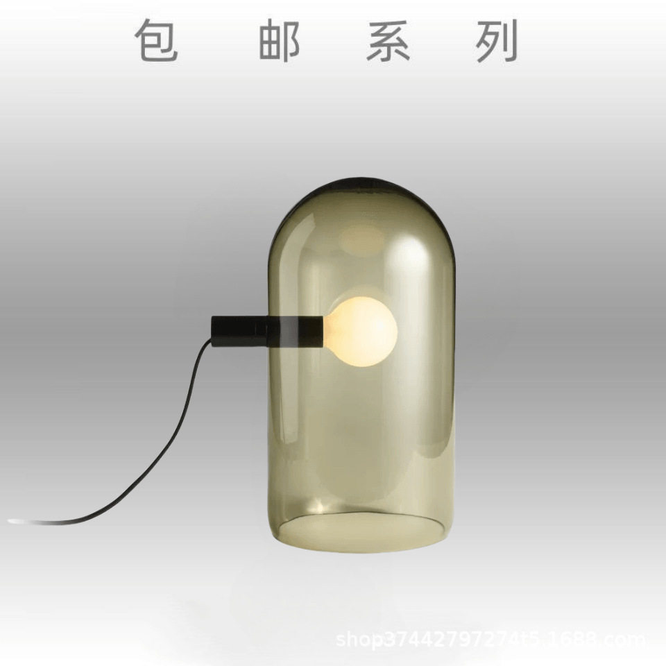 北欧现代简约卧室台灯北欧简约设计师创意样板房客厅书房创意灯具