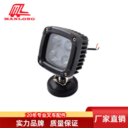 海斯特叉车前大灯大灯总成LED10-80V方4灯珠叉车前大灯851410