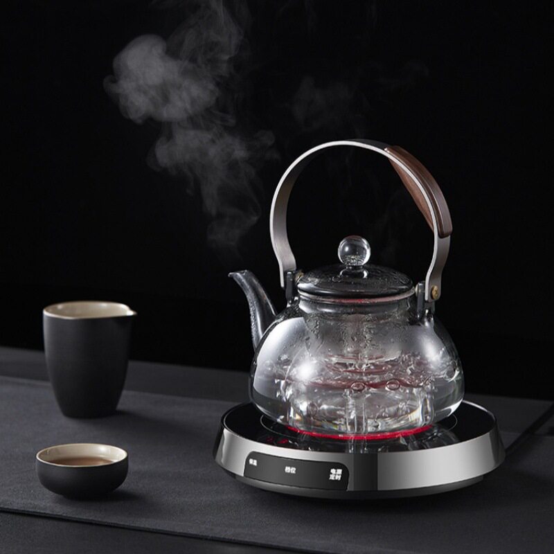 艾玛诗电陶炉煮茶炉多功能定时保温煮茶器家用超薄迷你养生炉跨境