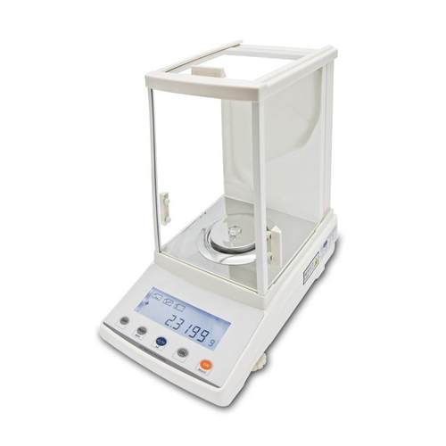 大屏万分之一电子天平0.0001g/0.1mg铸铝外壳实验室多功能万分位