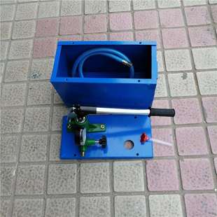 双杠手动试压泵手动加厚试压泵SYB 1.6手动试压泵爱威夫