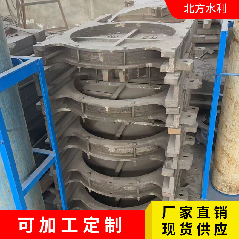 水渠翻板钢制闸门双吊直联螺杆式启闭机