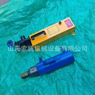 MS15手动数显前卡张拉机矿用气动锚索张拉机具手动锚杆拉力计拔仪