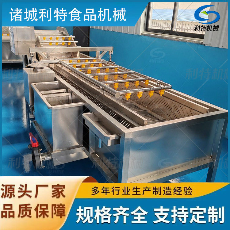利特商用全自动果蔬气泡清洗机