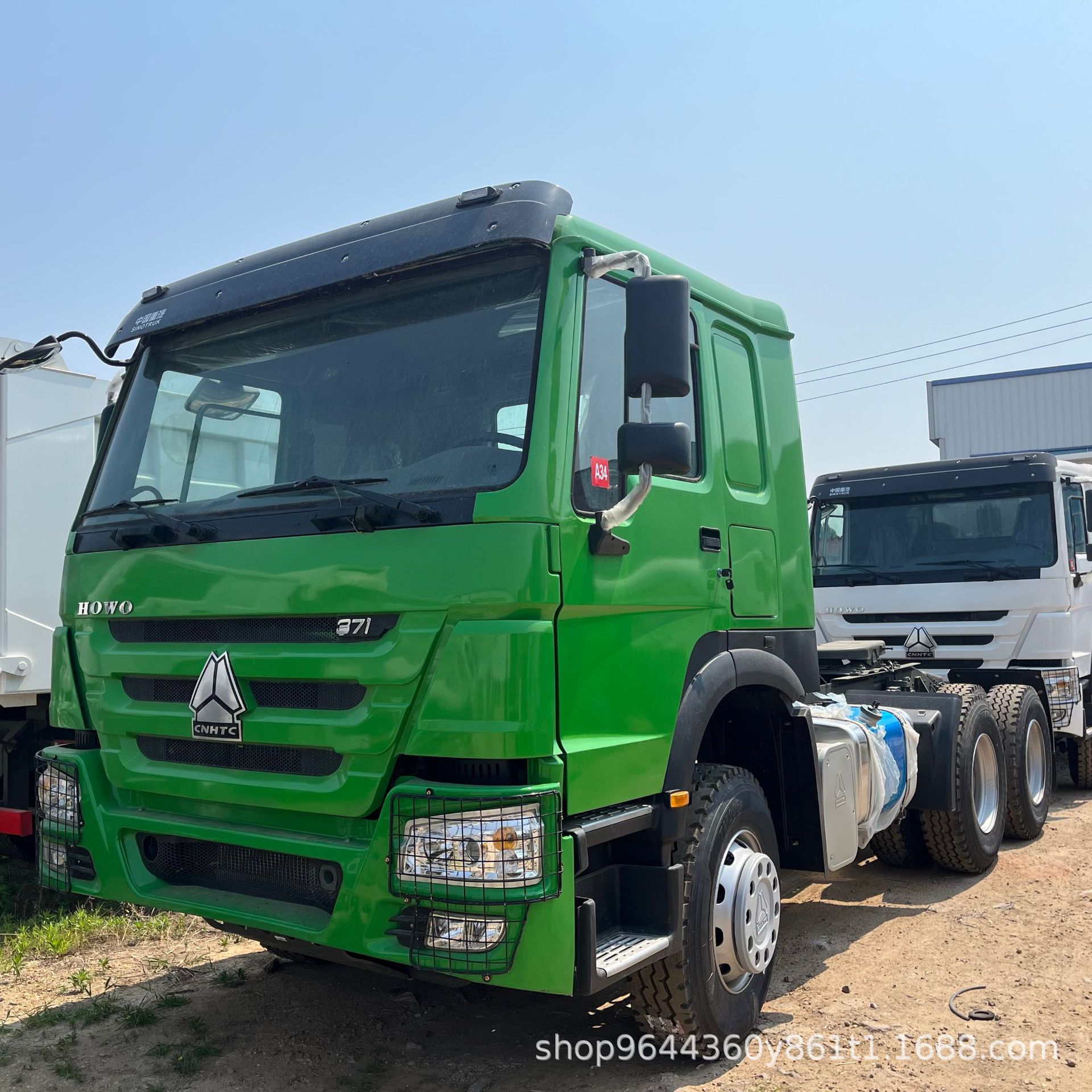 豪沃HOWO371马力翻斗自卸卡车
