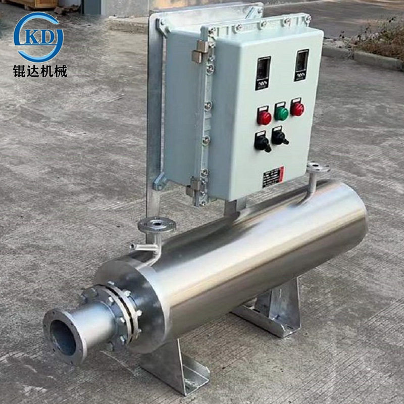 厂家供应管道加热器恒温管道式循环水液体电加热器支持非标定销