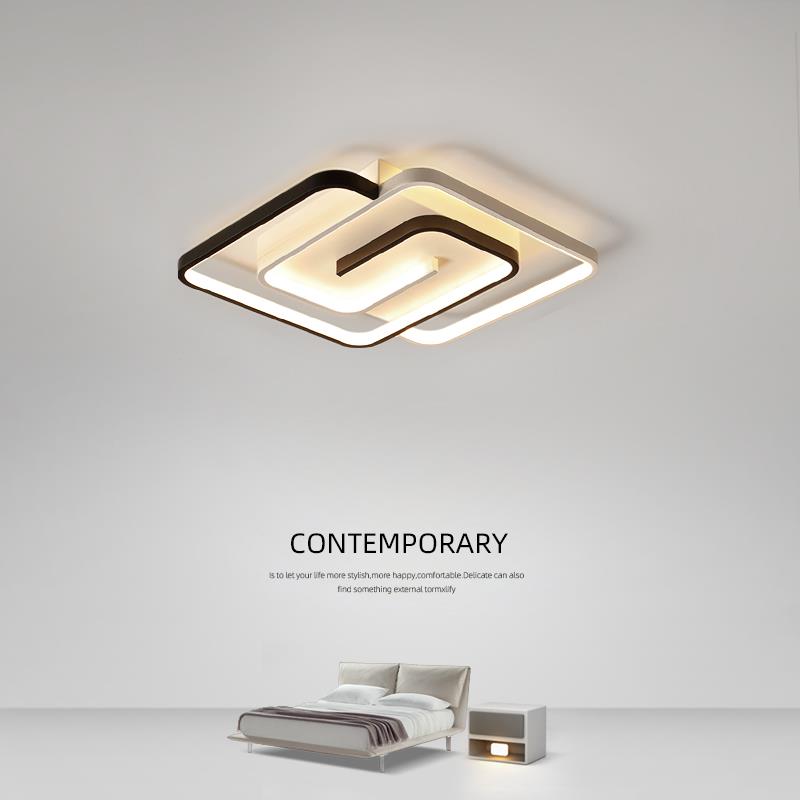 卧室主灯现代简约2023年新款led房间灯吸顶灯全光谱客厅灯具