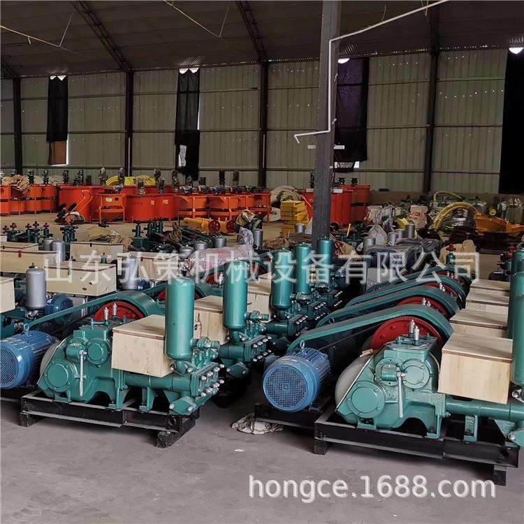 BW160活塞式灰浆注浆泵建筑卧式三缸注浆机桥梁注浆灌浆加固机