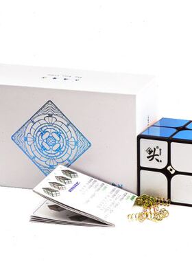 【大雁 腾云二阶】2阶磁力魔方顺滑儿童初学者益智玩具