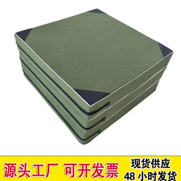 多功能折叠体操垫 有机硅帆布垫 仰卧起坐垫子训练健身垫