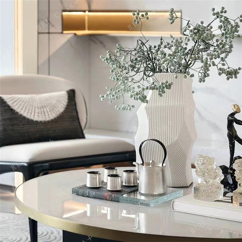 新中式轻奢样板间样板房书房客厅茶水间茶壶茶杯组合装饰品摆件,家居饰品,装饰摆件,淘宝优惠券,粉丝福利购,淘宝优惠卷