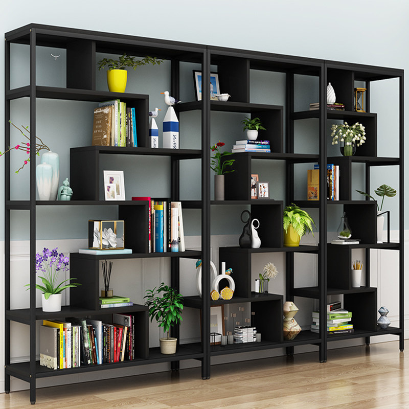 简易隔断置物架落地多层书架博古架办公室陈列架储物货架铁艺花架,办公设备/耗材/相关服务,云货架/智能货架,淘宝优惠券,粉丝福利购,淘宝优惠卷